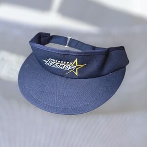 VTG Houston Astros Navy Visor Strapback MLB Offic Merch Here's Fred Golf Co Logo